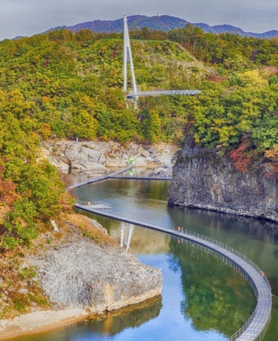 한탄강 물윗길 이미지