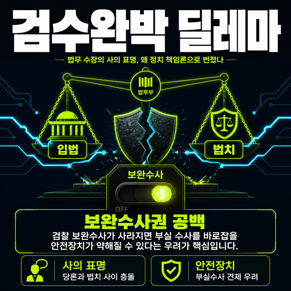 검수완박 딜레마