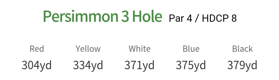 솔모로 컨트리클럽 퍼시몬코스 3