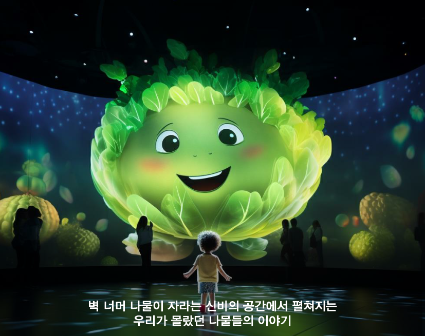 양평 용문산 산나물축제