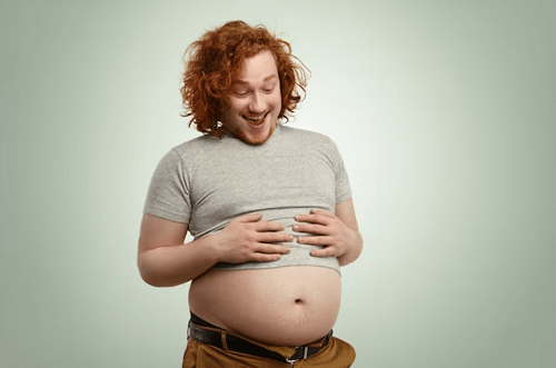 복부비만인 남성