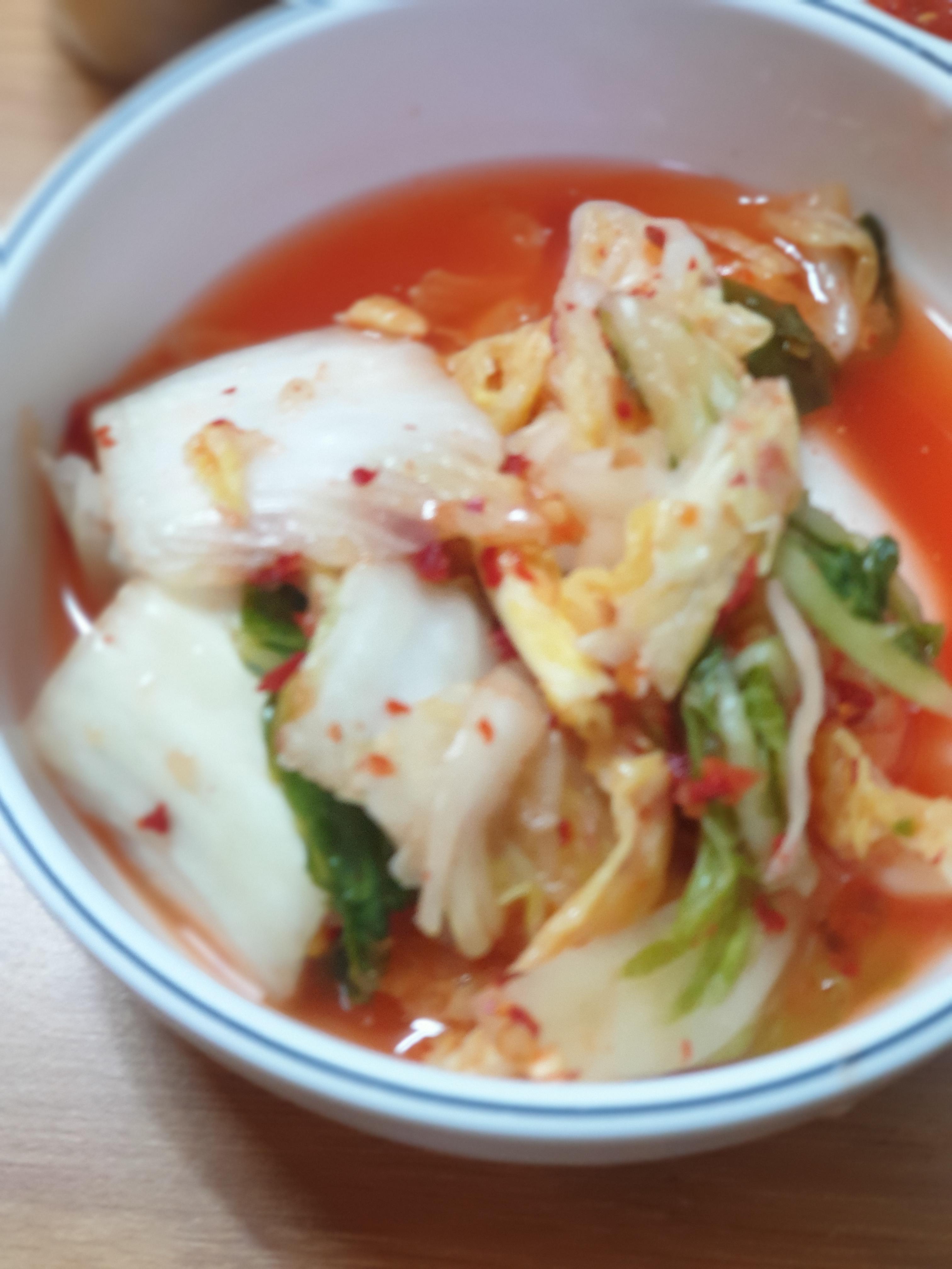 백부장집 물김치