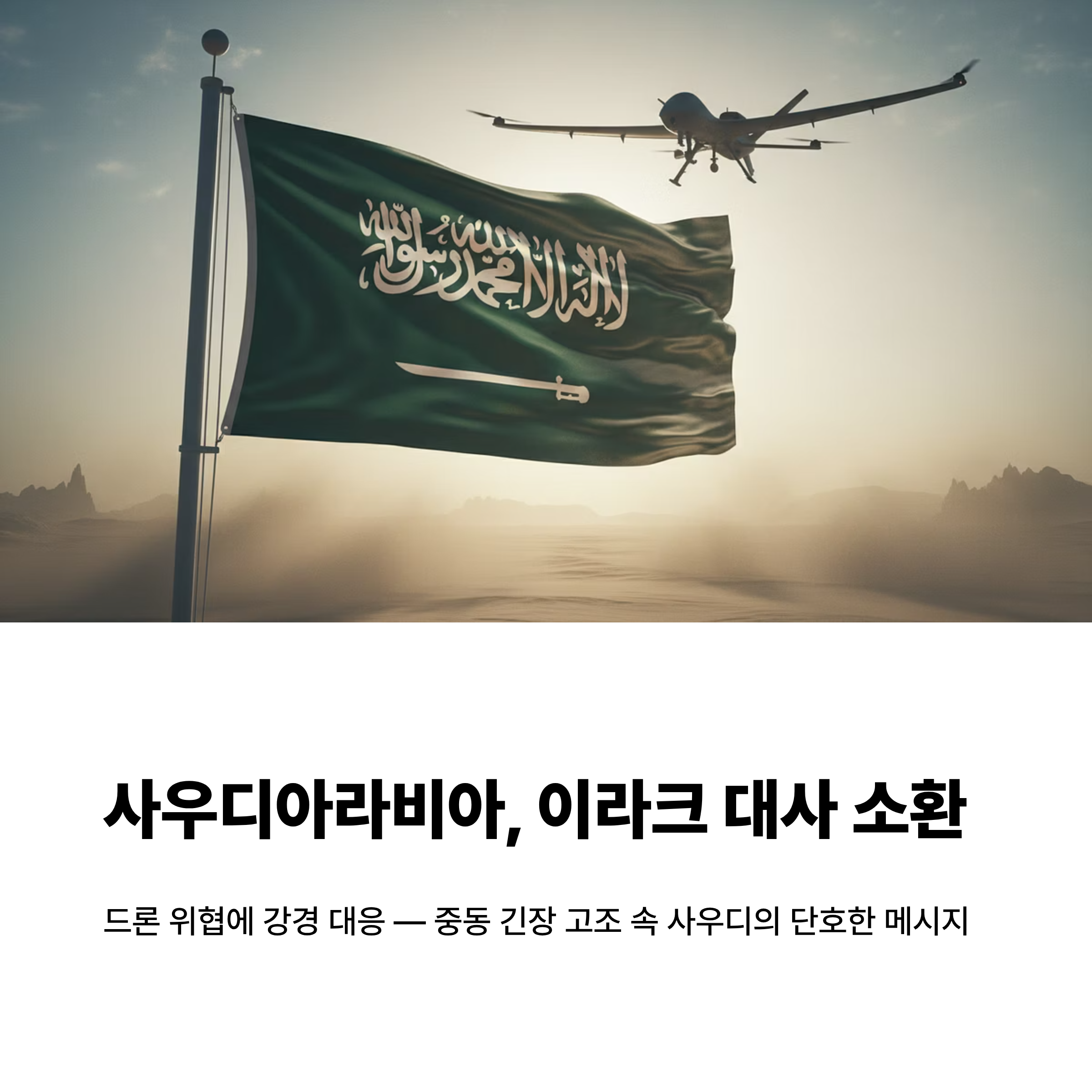 사우디아라비아, 이라크 대사 소환