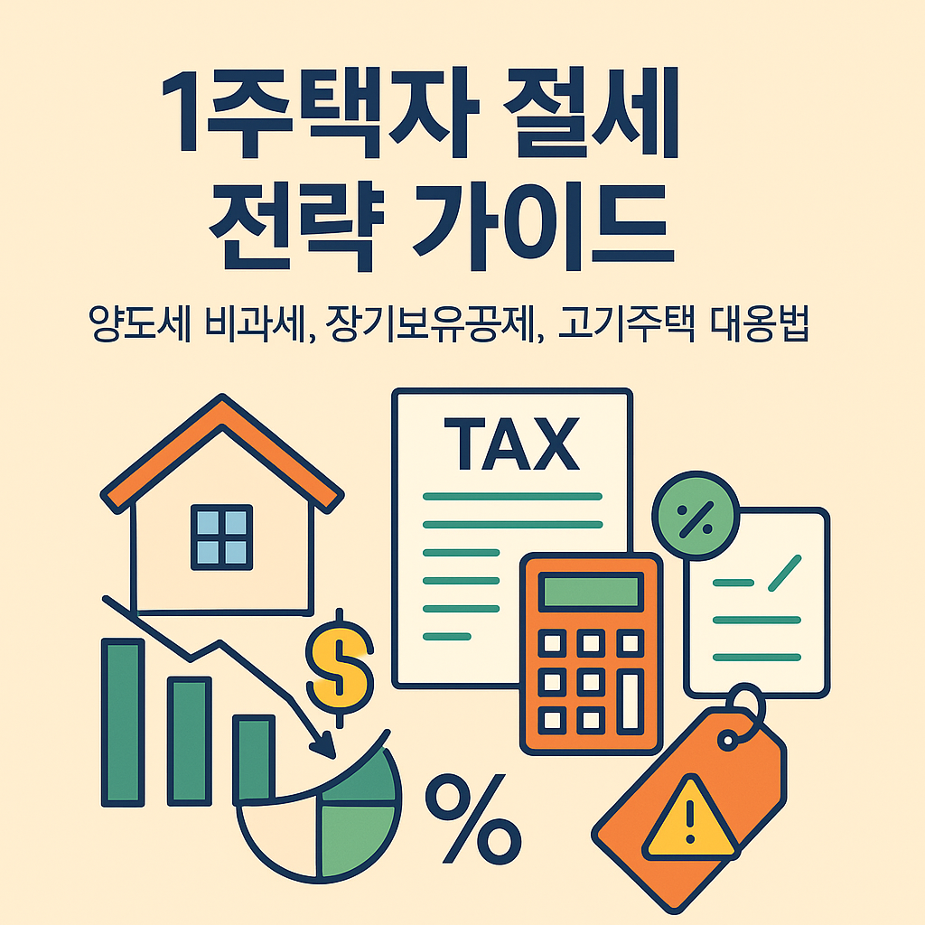 1주택자 절세 전략 가이드