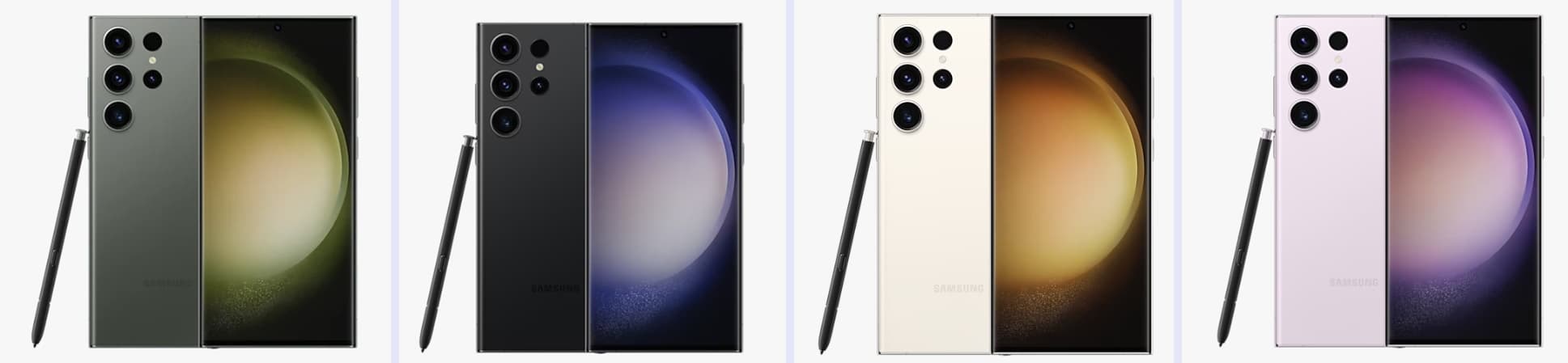갤럭시 s23 울트라 기본 색상 사진