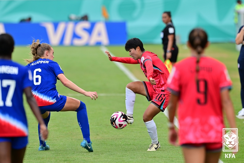 U17 女 축구 대표팀 FIFA 여자 월드컵 조별리그 탈락 최종 경기 결과 미국전 중계 다시보기