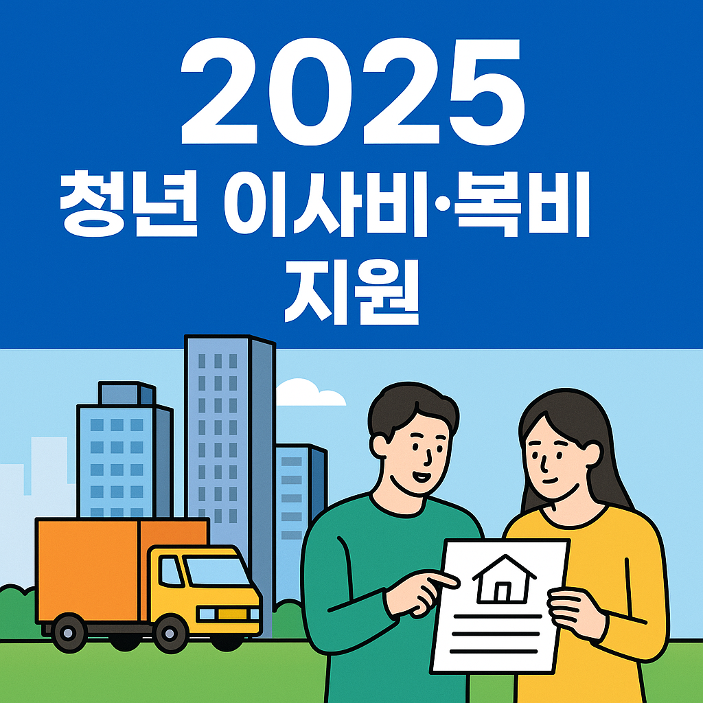 2025 청년 이사비 복비 지원금