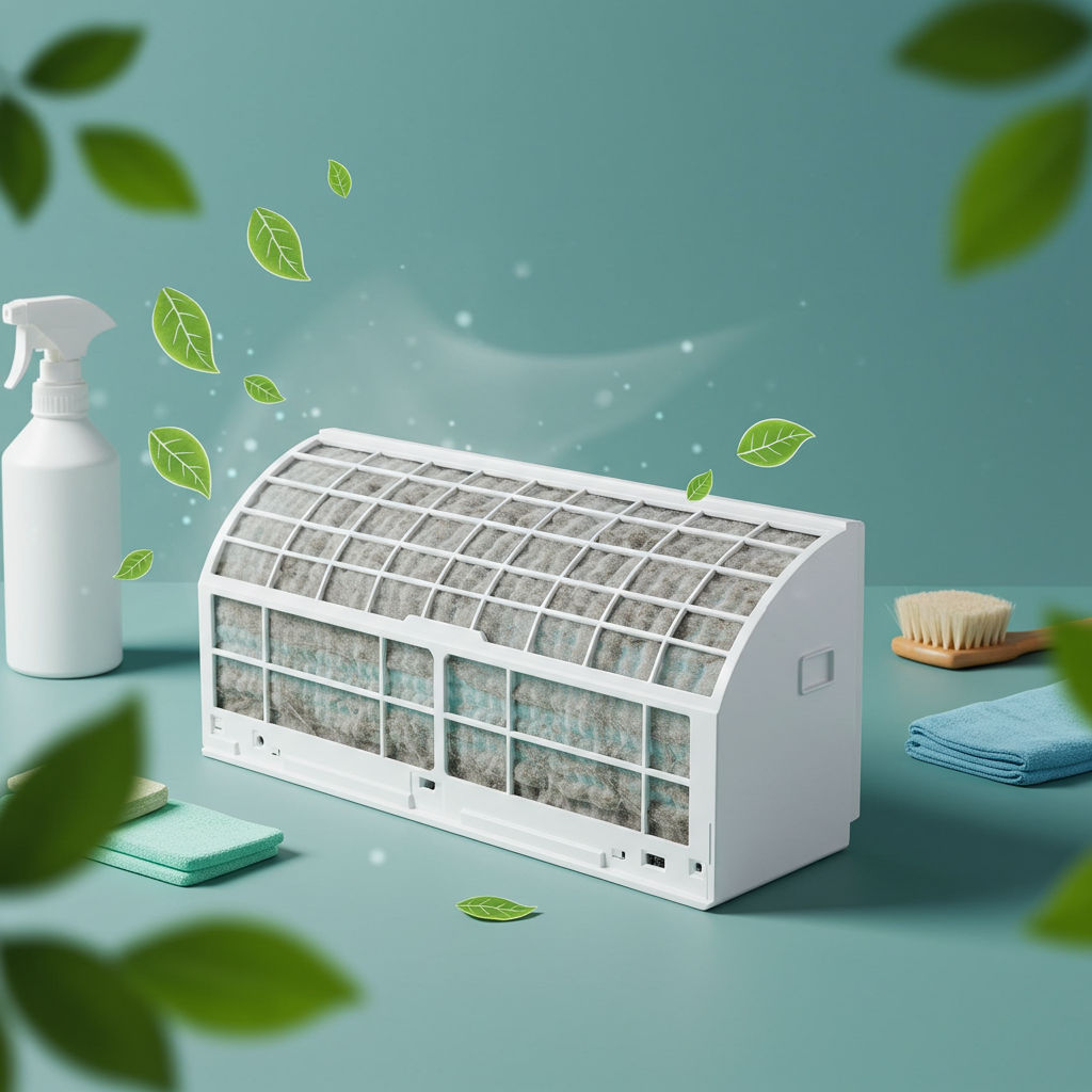 에어컨 필터 청소와 교체 주기