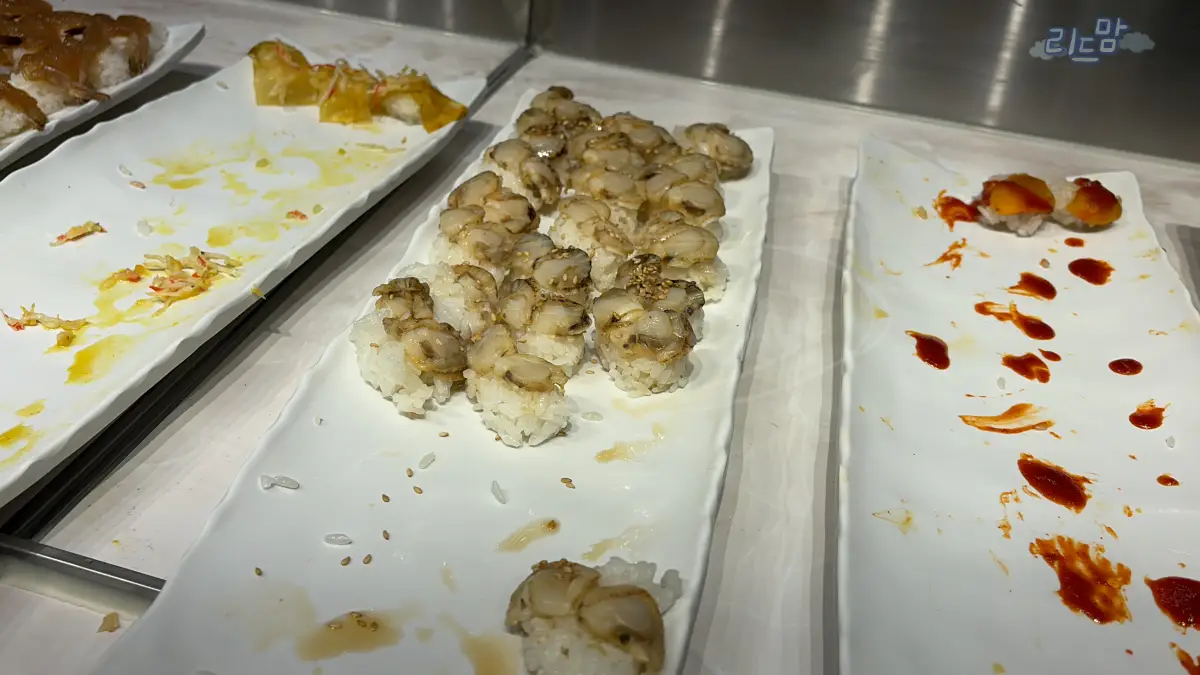 애슐리딸기축제-애슐리퀸즈-은평롯데몰-조개초밥