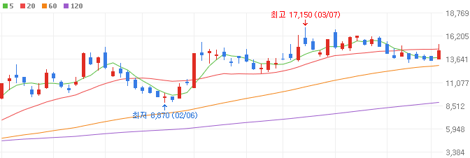 반도체-대장주-네오셈-주가