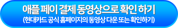 애플 페이 결제 동영상으로 확인 하기