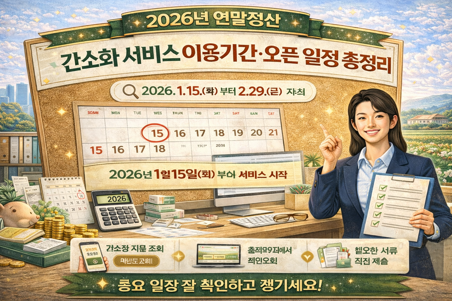 2026 연말정산 간소화 이용기간 관련 사진