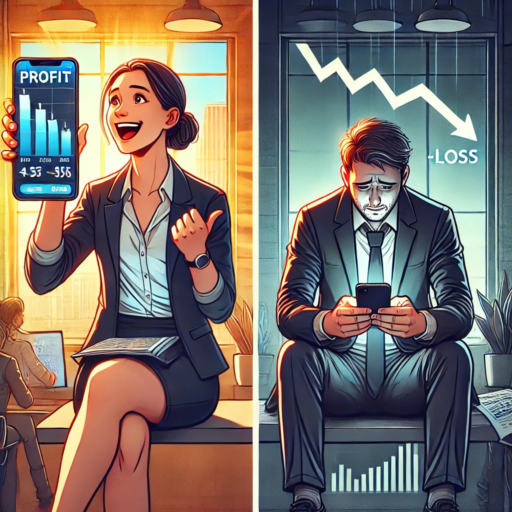 직장인-주식투자-수익-손실