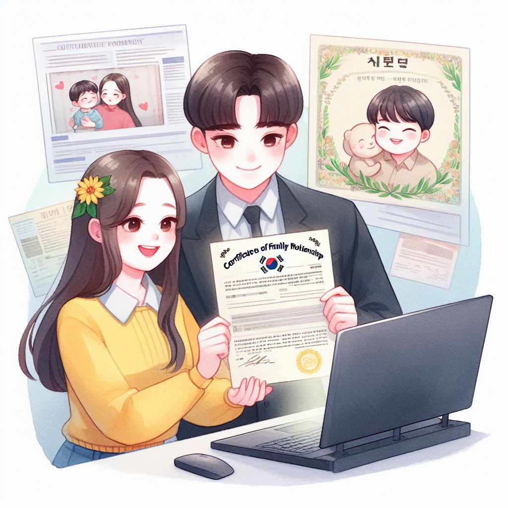 가족관계 증명서 인터넷 발급 