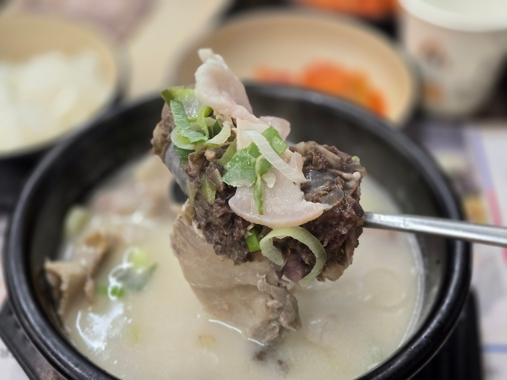 보들보들한 순대 &amp; 고소한 머리고기 편육