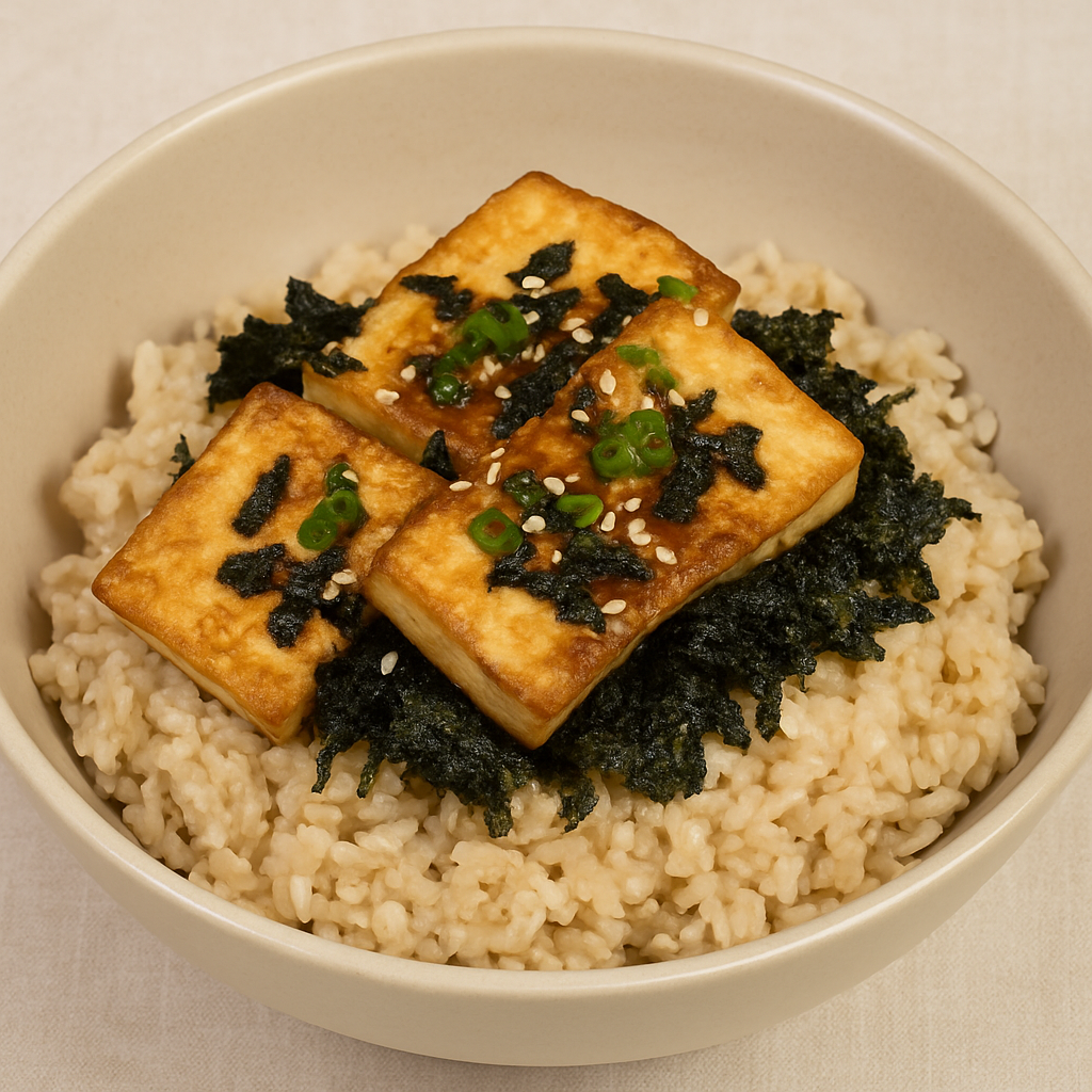 두부김구이 덮밥