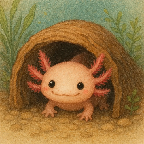 은신처, 우파루파, ai이미지활용