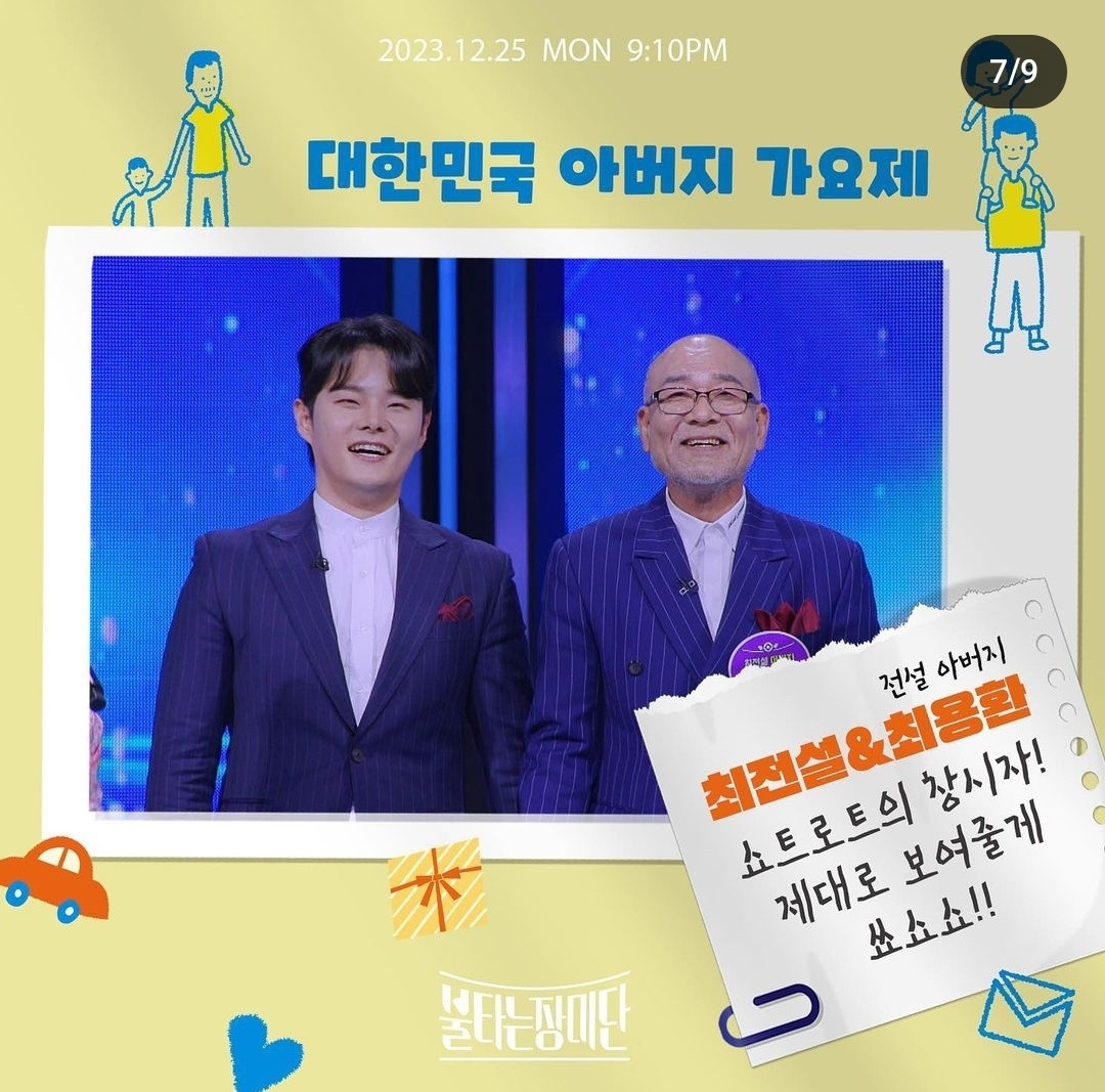 MBN 불타는장미단 아빠가요제 1등 MVP TOP3 꼴찌는 누구?