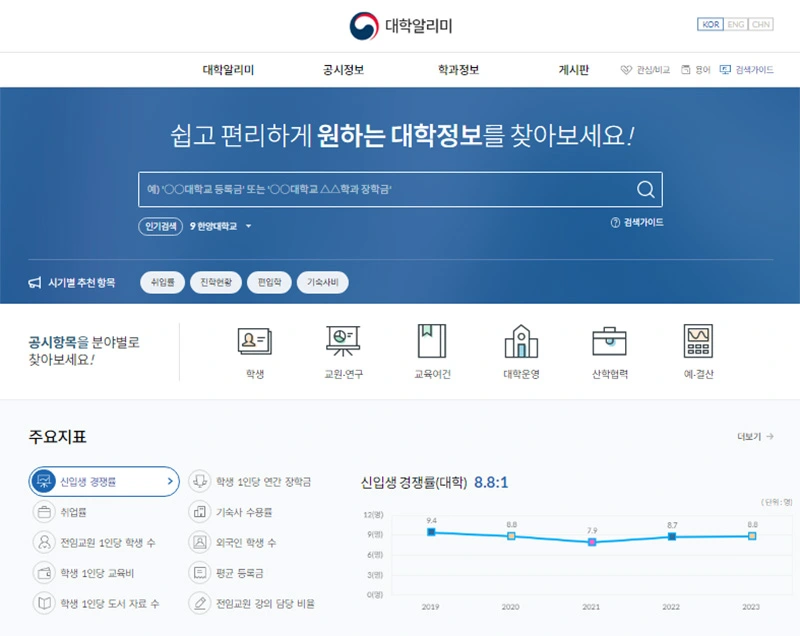 대학알리미