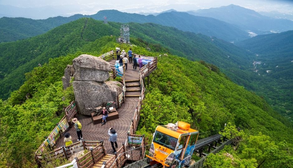 함양 대봉산휴양밸리 모노레일