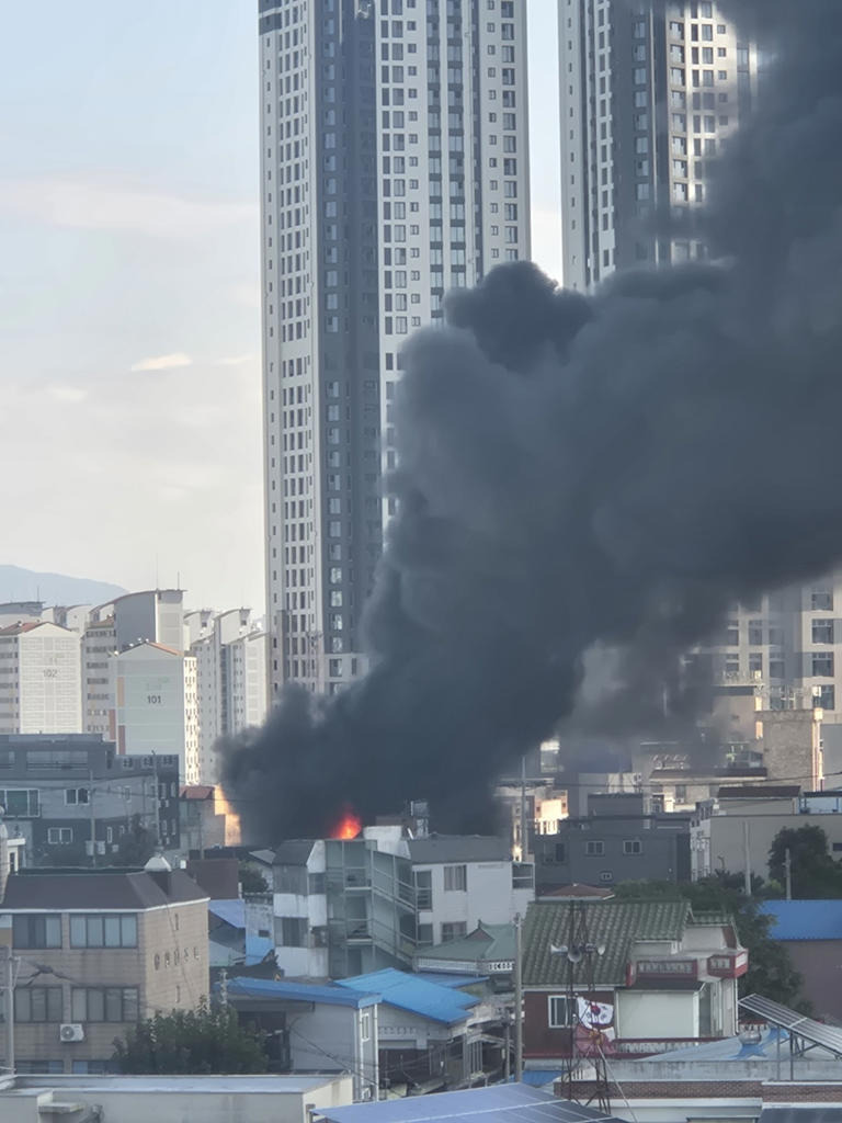 아산 모종동 화재