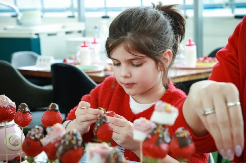 딸기 디저트 체험