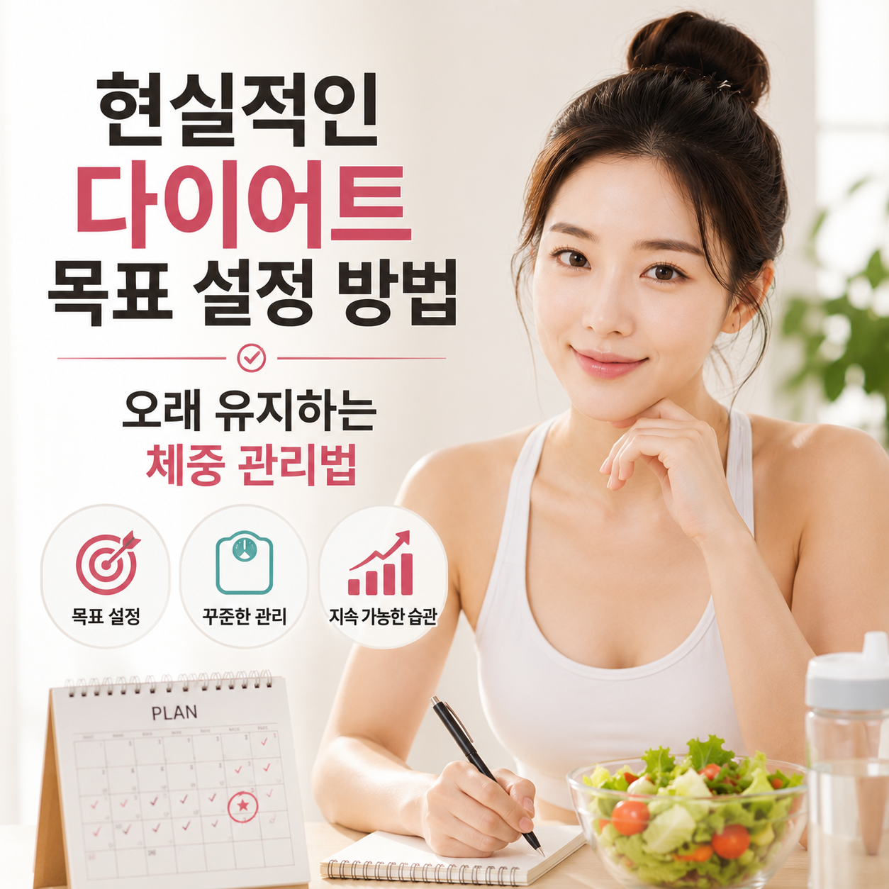 현실적인 다이어트 목표 설정 방법