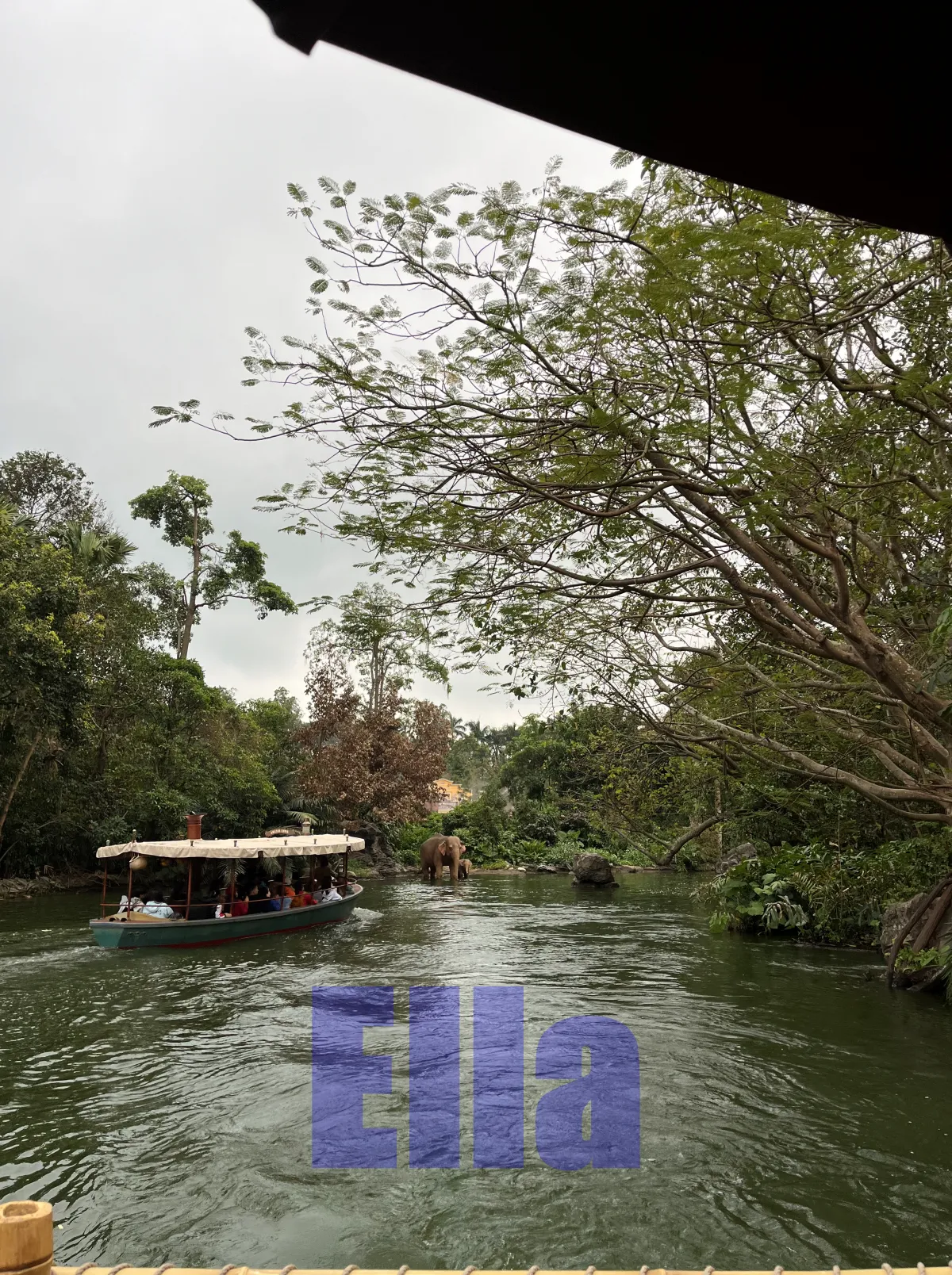 홍콩디즈니랜드-정글리버크루즈