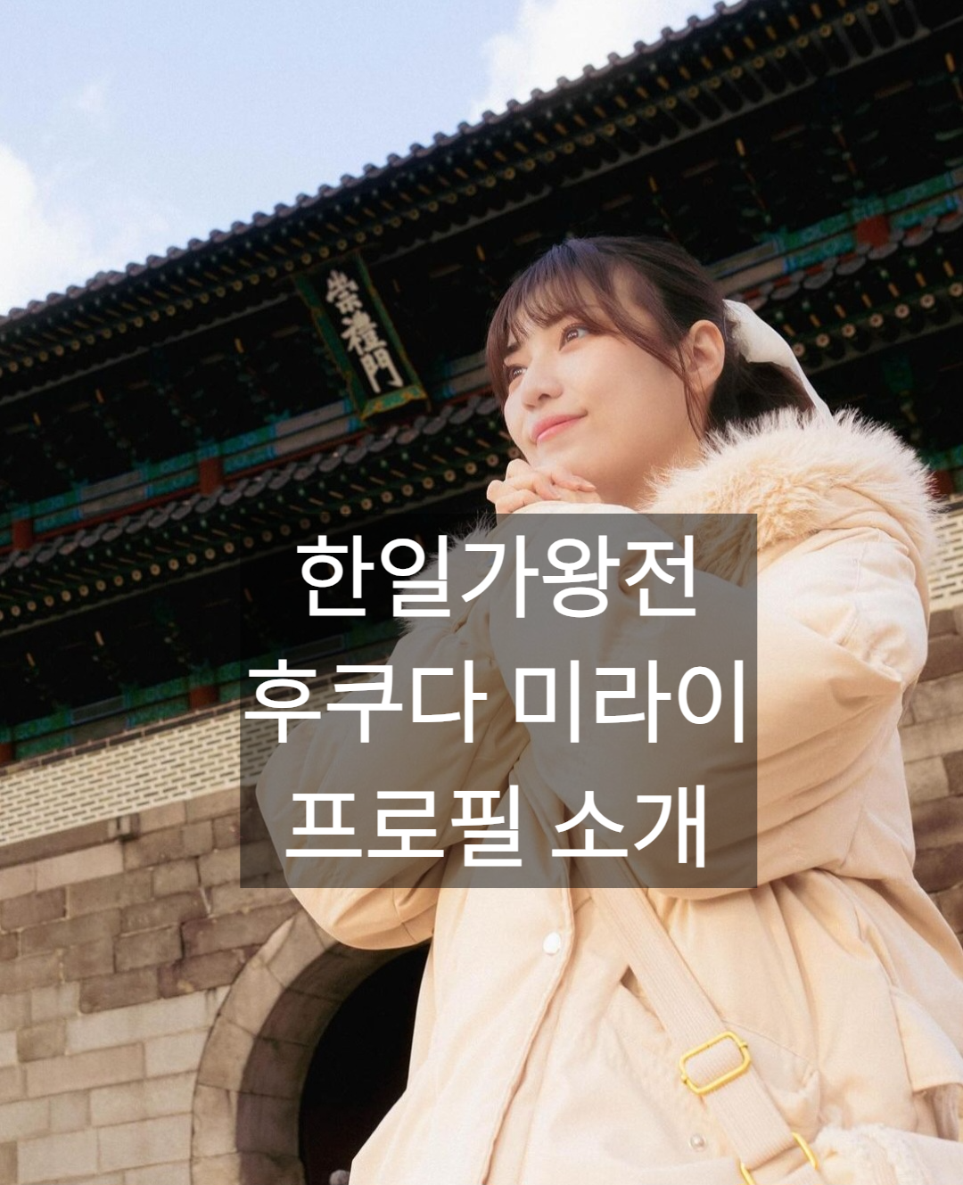 후쿠다 미라이 프로필 소개