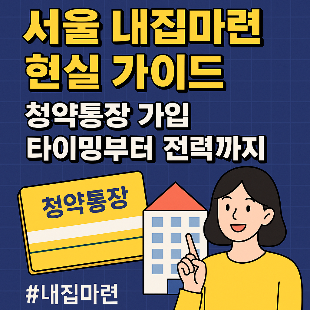 서울 내집마련 청약 가이드