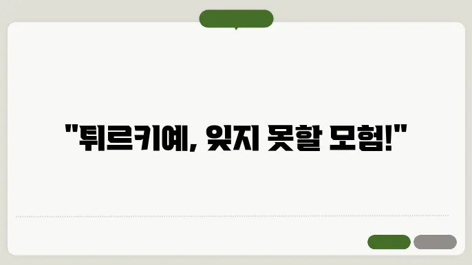 튀르키예 여행 코스