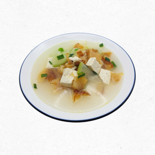 두부넣은 황태해장국