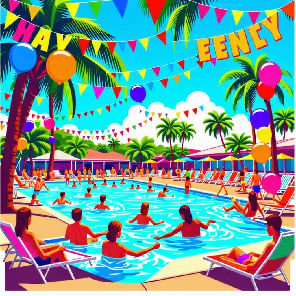 수영장-풀장에있는-여러사람들