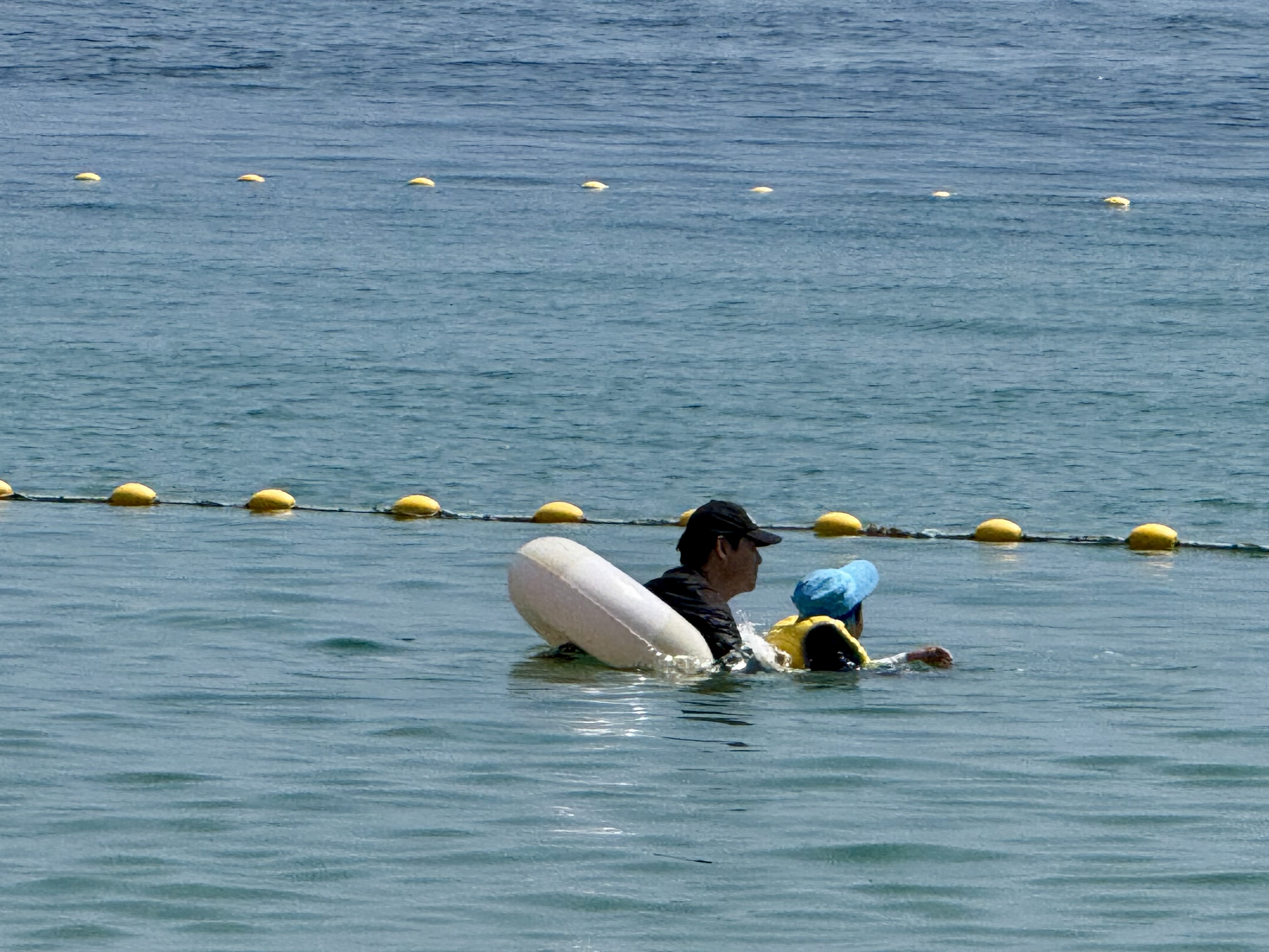 등대해수욕장 물놀이