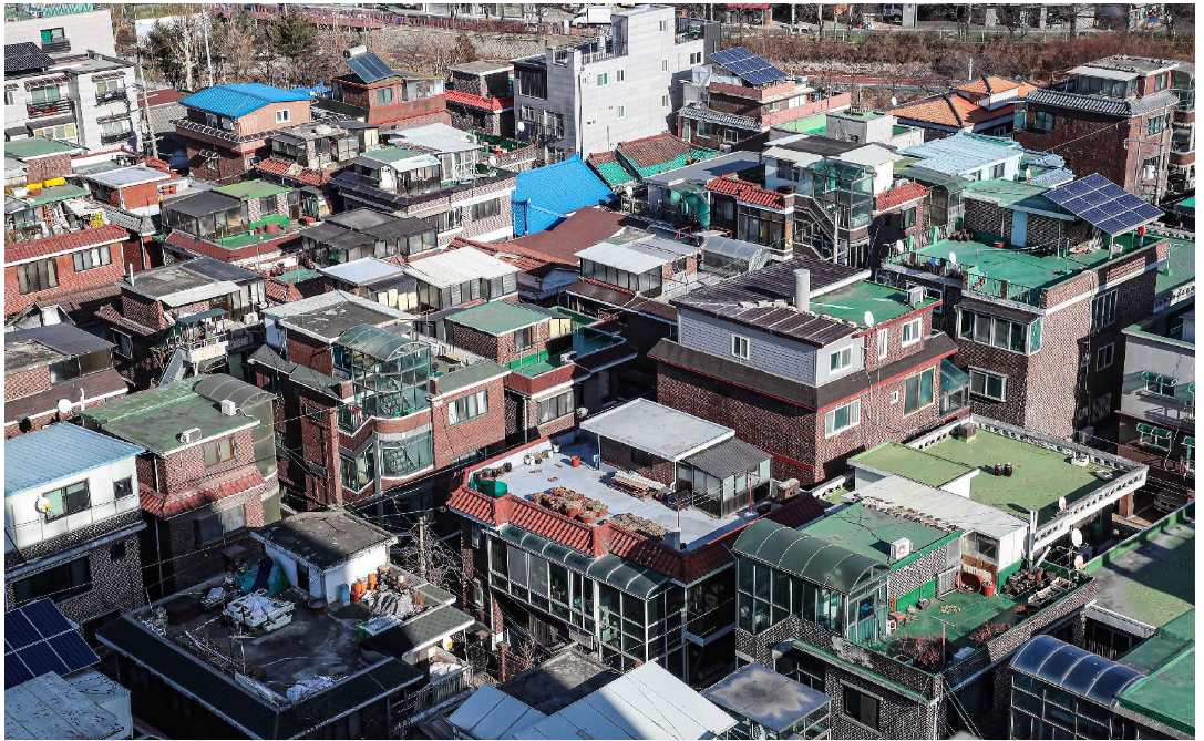 서울 노후주택 빌라촌 사진