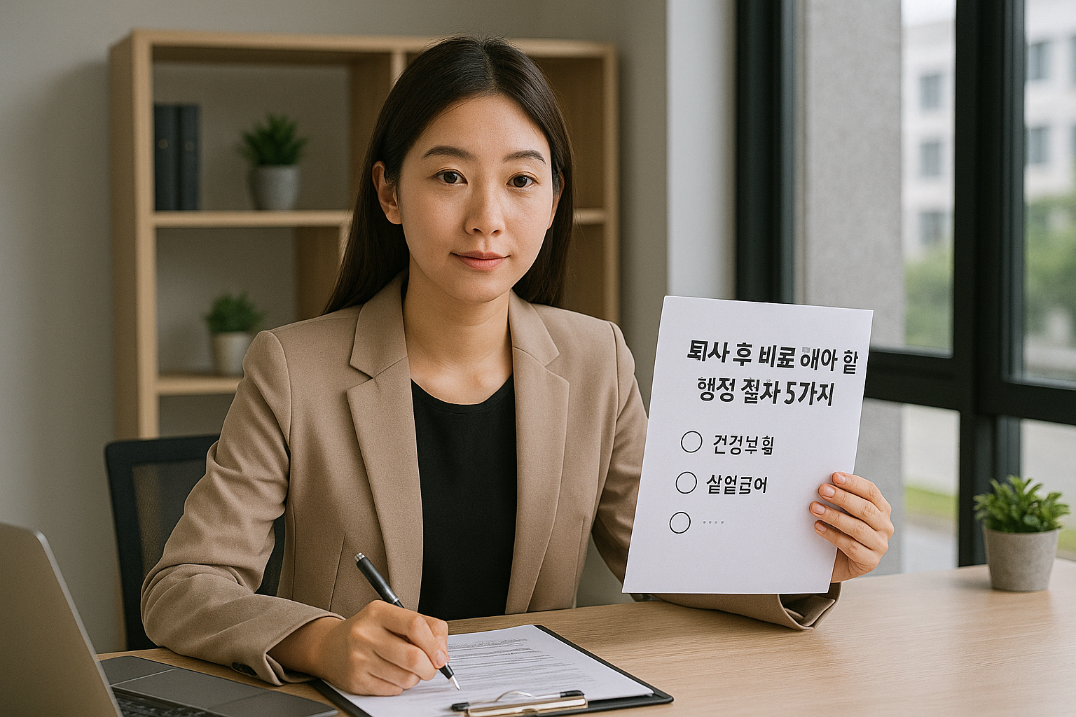 퇴사 후 바로 해야 할 행정 절차 5가지