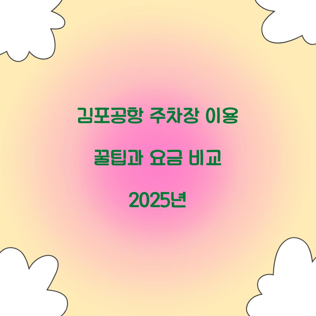 김포공항 주차