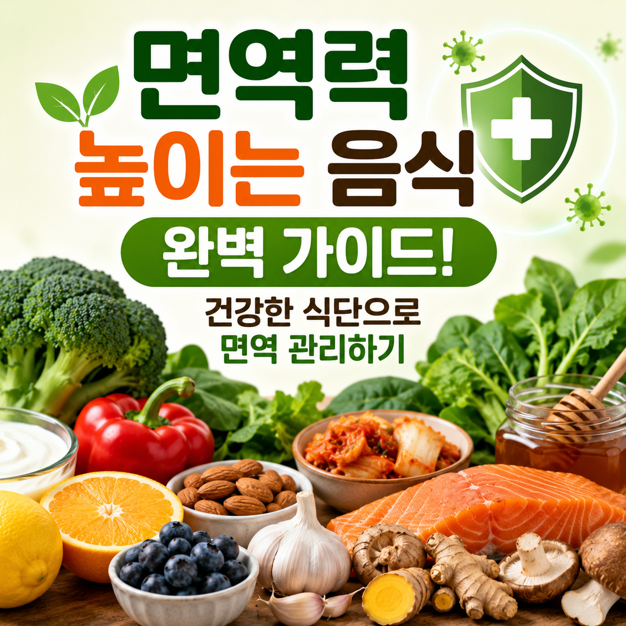 면역력 높이는 음식