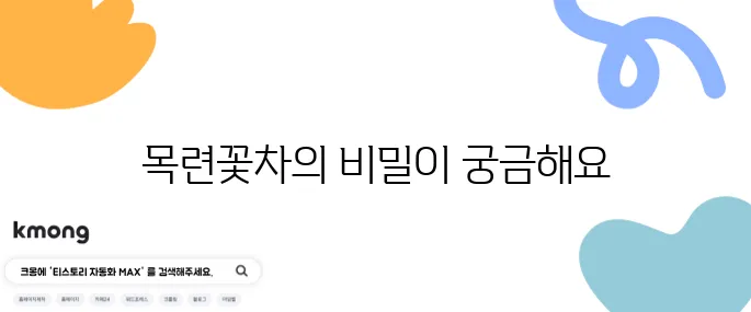 목련꽃차의 효능 10가지와 부작용을 살펴보세요