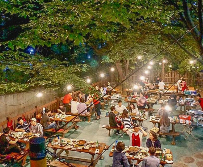 부산 가야동 오리고기 마당가든, 냉수탕가든