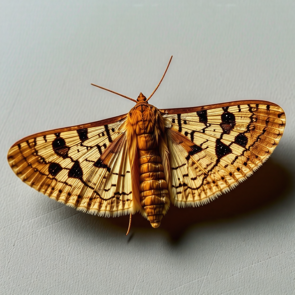 곡물에 생긴 화랑곡 나방