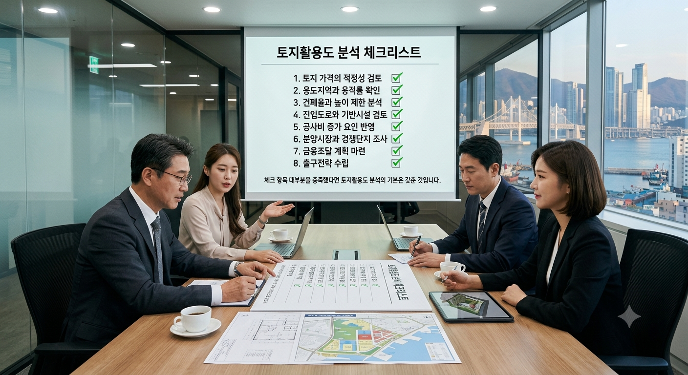 토지활용도 분석 체크리스트