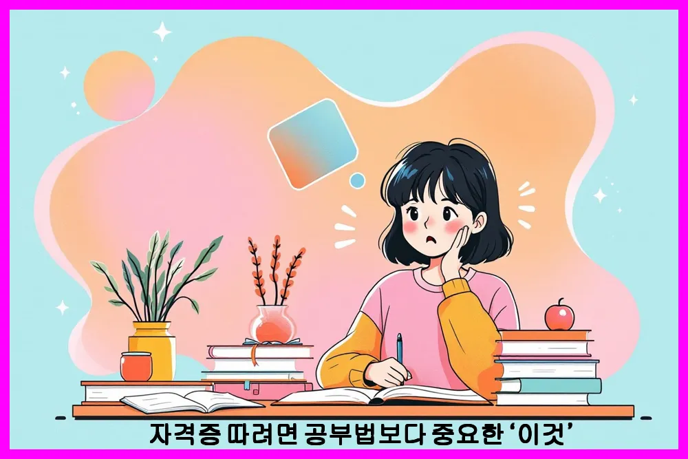 자격증 따려면 공부법보다 중요한 ‘이것’