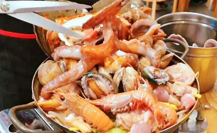 강동 둔촌동 맛집 해물탕