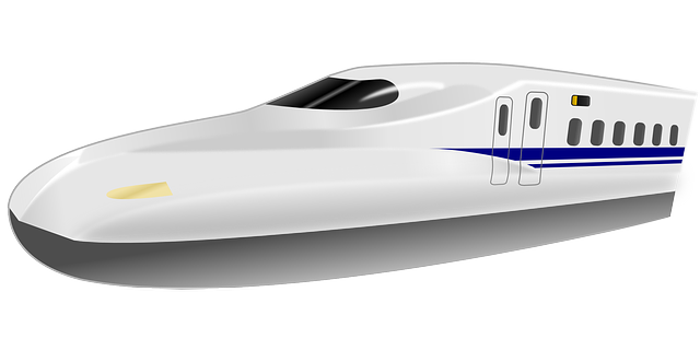 자기 부상열차 사진1