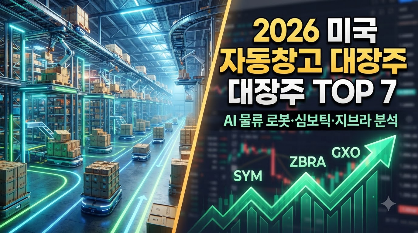 2026년 미국 자동창고 시스템 수혜주 7선: 심보틱&middot;지브라 실적분석 및 ETF