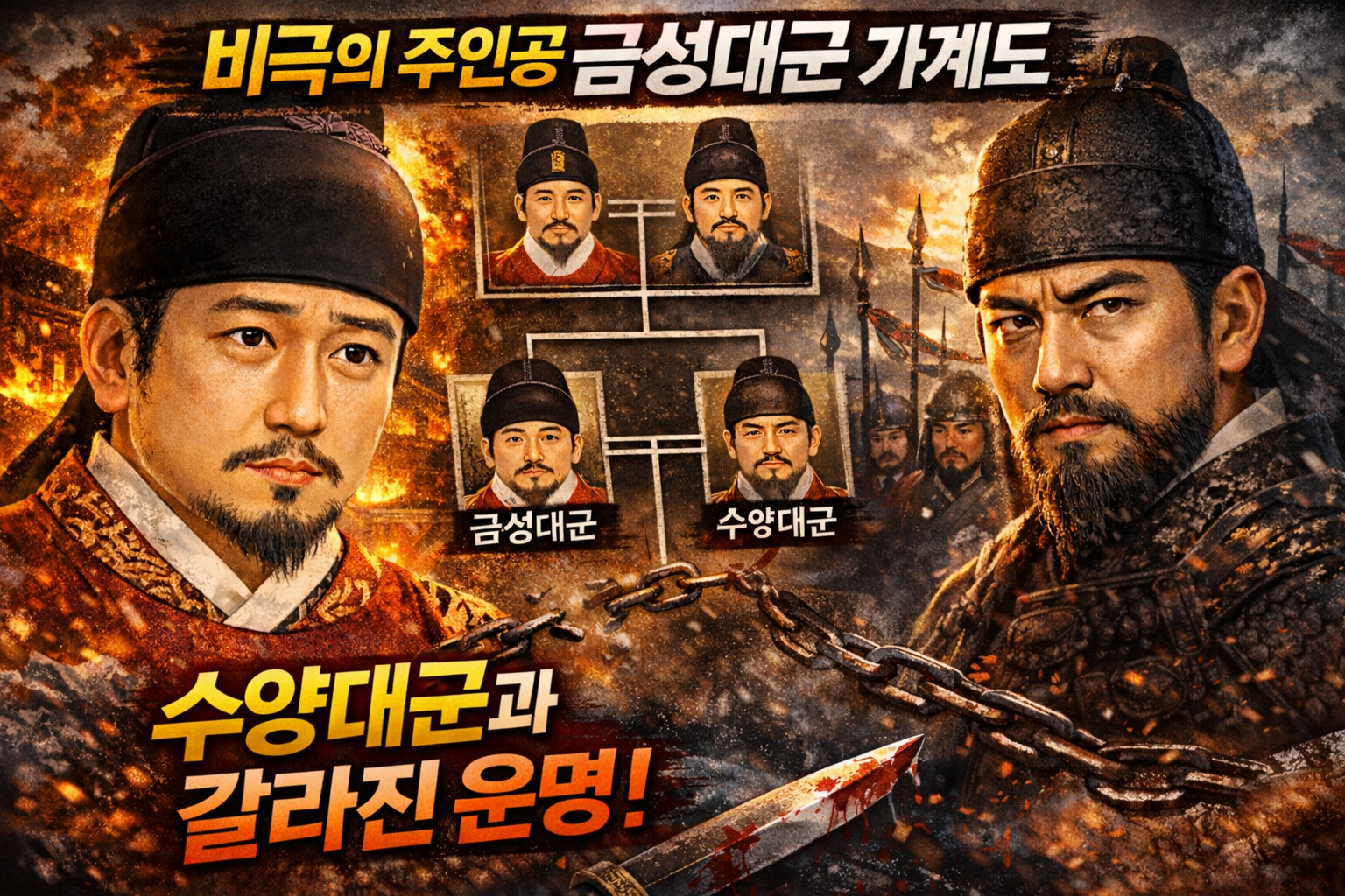 금성대군과-수양대군이-대립하는-썸네일-이미지