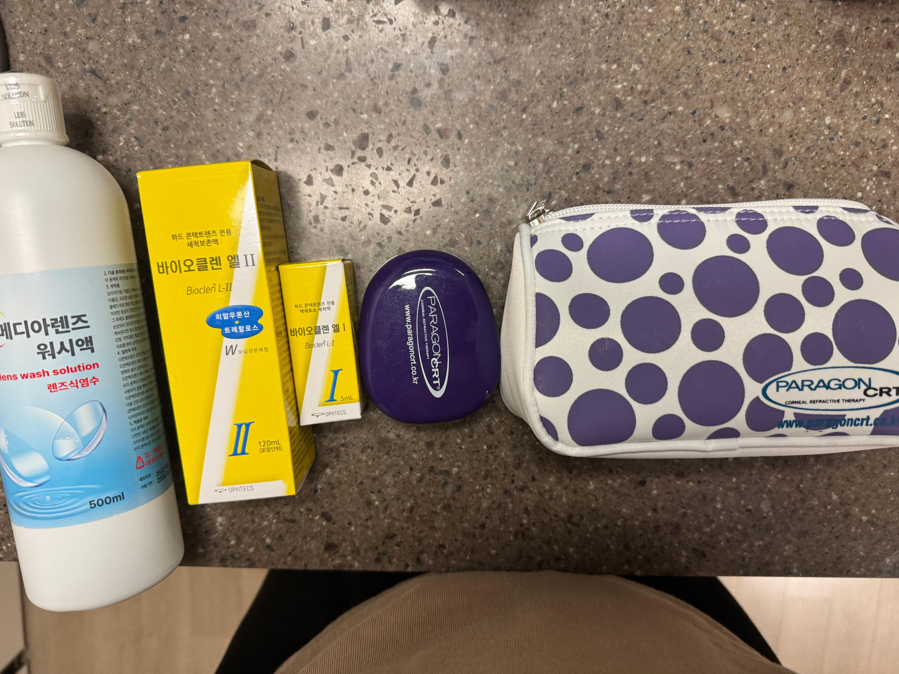 라섹 후 드림렌즈 1주 착용 후기