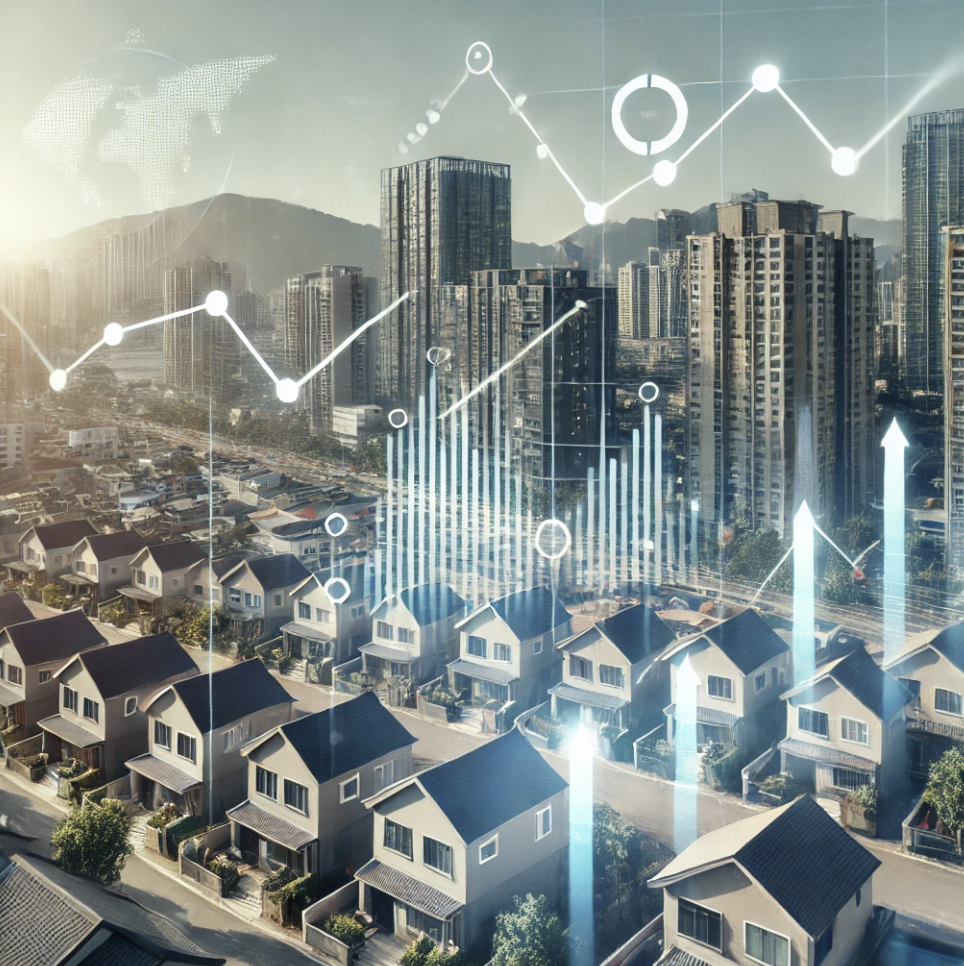  도시 부동산 풍경모습