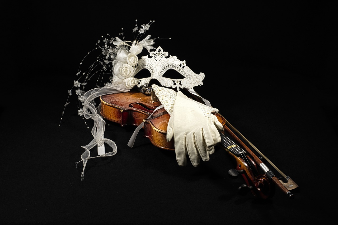 오페라와 관련된 마스크 사진